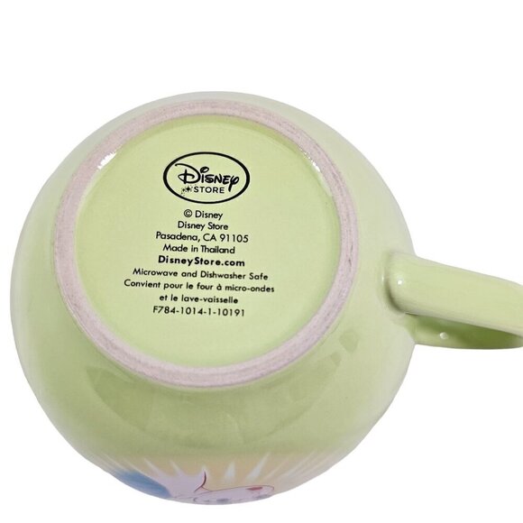 Disney Store Peter Pan Tinker Bell Oversized Green 20 Oz Ceramic Mug Cup - Picture 6 of 16